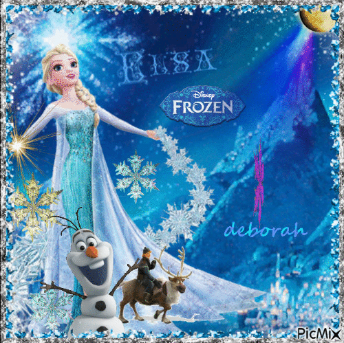 Frozen - GIF animado grátis
