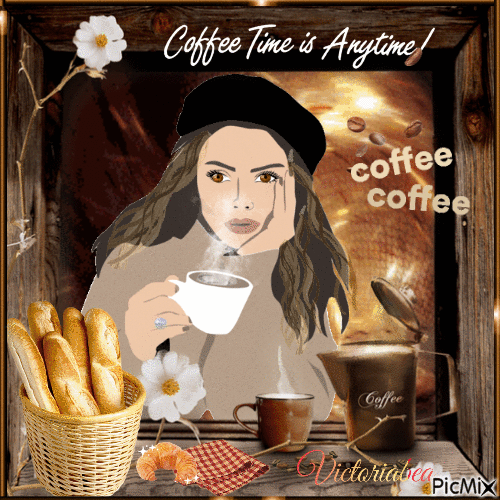 Coffee Time is Anytime - Besplatni animirani GIF
