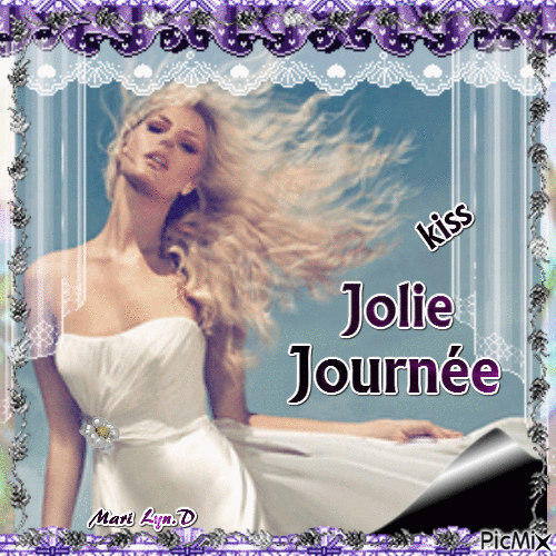 jolie demoiselle-mary - Бесплатный анимированный гифка