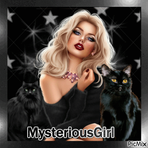 MysteriousGirl - Gratis animerad GIF