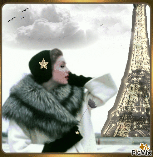 Concours "Paris glamour" - Бесплатный анимированный гифка