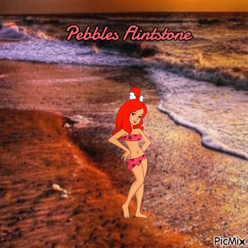 Pebbles Flintstone - png grátis