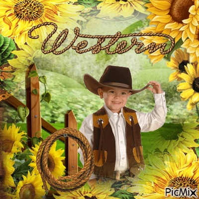 cowboy child - darmowe png