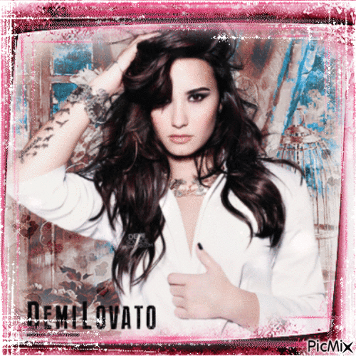Demi Lovato - GIF animé gratuit