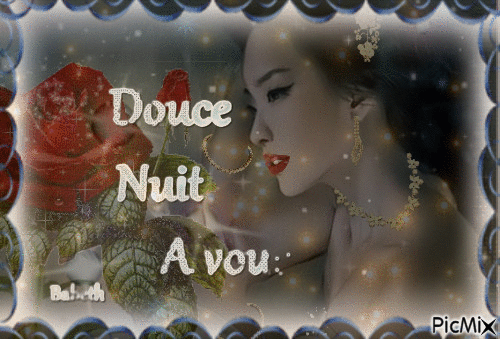 Douce Nuit A vous - Darmowy animowany GIF