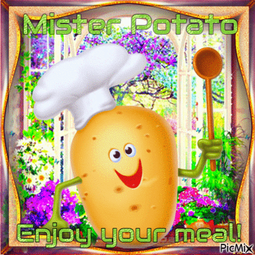 Mister Potato - Zdarma animovaný GIF