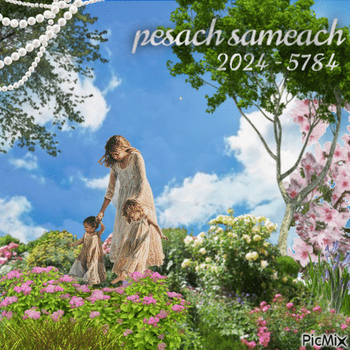 pesach sameach 5784 - GIF animate gratis