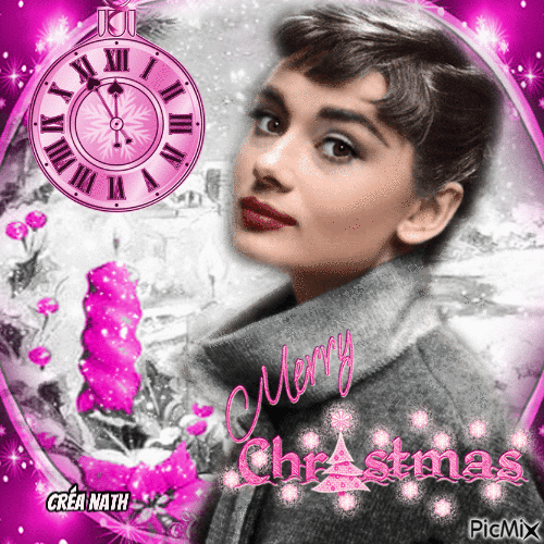 Audrey Hepburn - Gratis animeret GIF