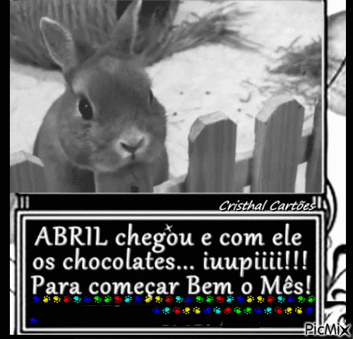 Bem vindo Abril - Безплатен анимиран GIF