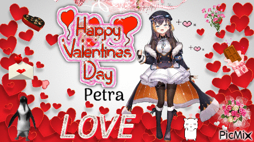 Valentine Petra - GIF animado grátis