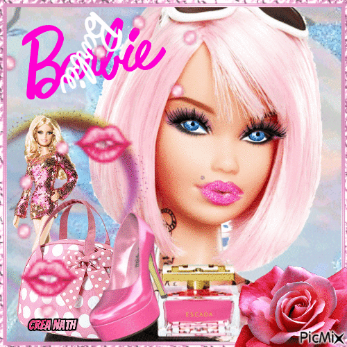 Barbie - GIF animasi gratis
