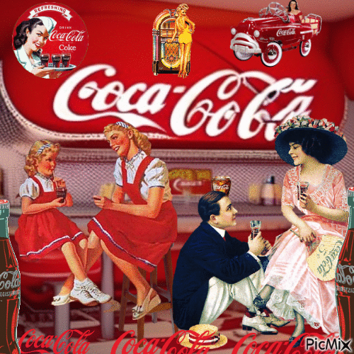 Coca Cola - Бесплатный анимированный гифка