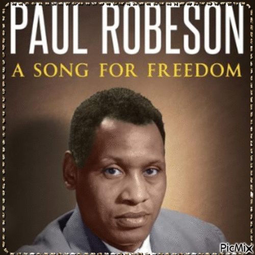 PAUL ROBESON - GIF animé gratuit