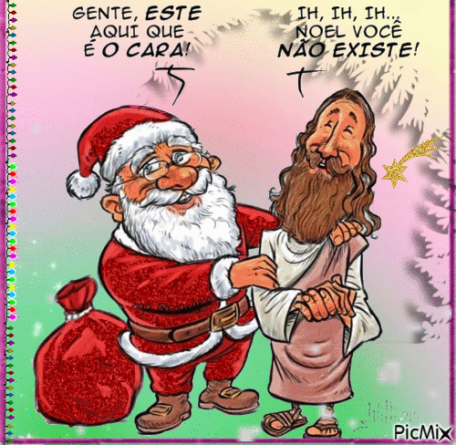 Verdadeiro sentido do natal ( Cristo ) - Ingyenes animált GIF