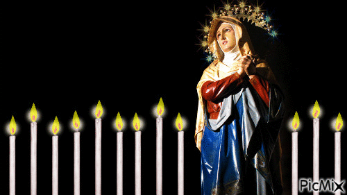 Mother Mary Our Mother - Бесплатный анимированный гифка