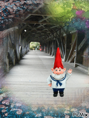 Brücke. 🙂 - GIF animate gratis