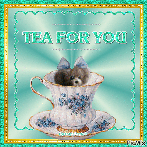 TEA FOR YOU - GIF animé gratuit