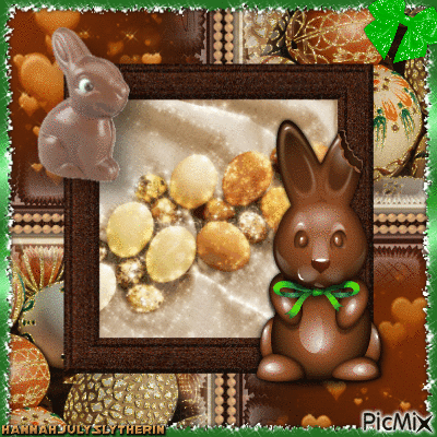 {[A Chocolate Bunny]} - GIF animado gratis