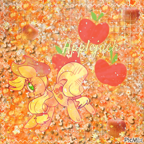 ✶ Applejack {by Merishy} ✶ - 免费动画 GIF