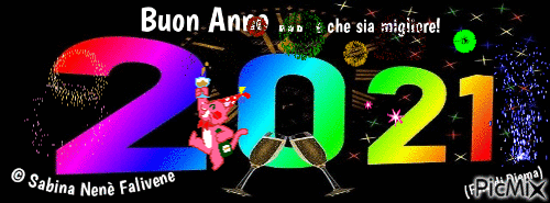 Buon Anno 2021 (3) - GIF animado grátis