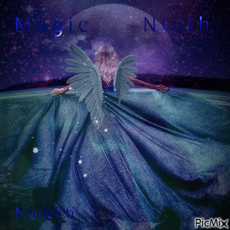 MAGIC NIGTH*FEB-2022*MARIELCB - Бесплатный анимированный гифка