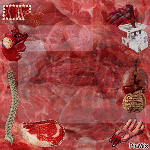 Meat Wall - Darmowy animowany GIF