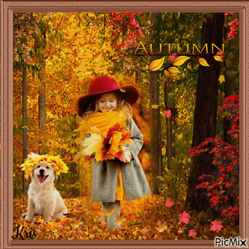 Velcome automne 🌻❤️🌻 - GIF animado gratis