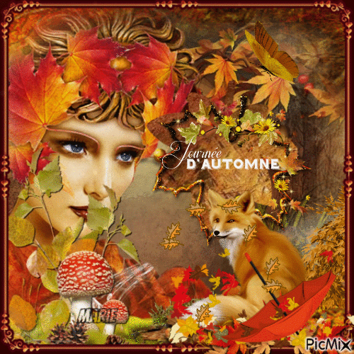 Journée d'automne - Gratis animerad GIF