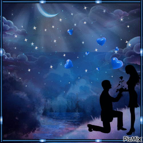 Midnight Proposal! - Gratis animerad GIF