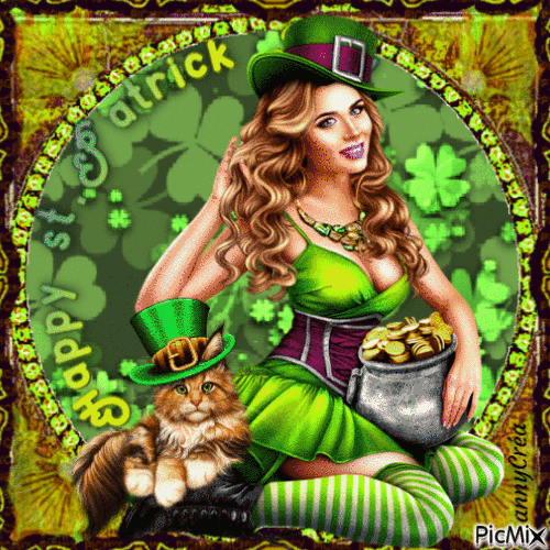 St-Patrick - Ingyenes animált GIF