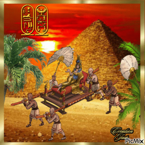 Egyiptom - Darmowy animowany GIF
