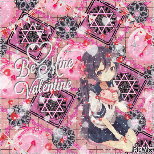 Be  mine valentine ❤️ elizamio - 免费动画 GIF