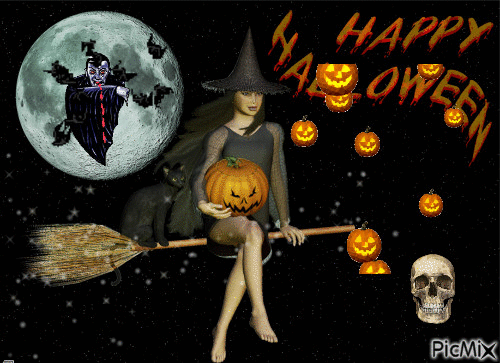 Moin Halloween 1 - Бесплатни анимирани ГИФ
