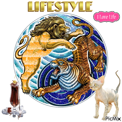 Lifestyle....I Love Life - GIF animé gratuit