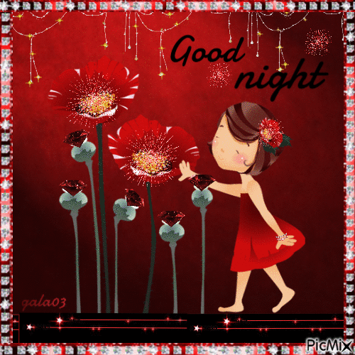 Happy night - Free animated GIF