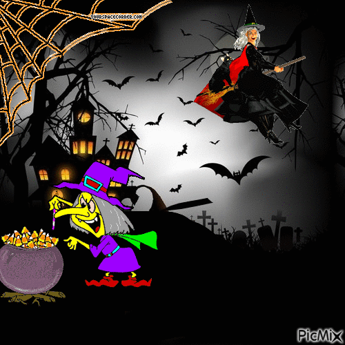 хеллоуин - Bezmaksas animēts GIF