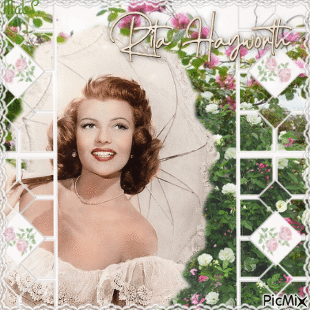 Rita Hayworth - Ingyenes animált GIF