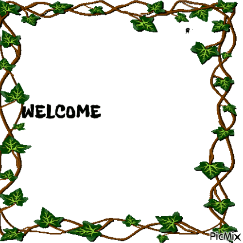 WELCOME - Zdarma animovaný GIF