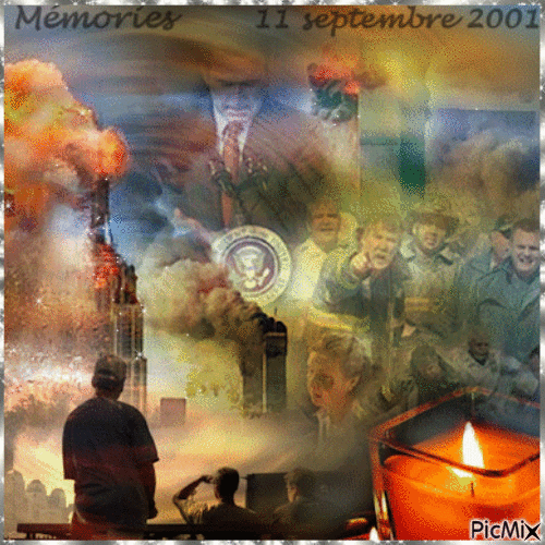 Hommage 9/11 - Free animated GIF