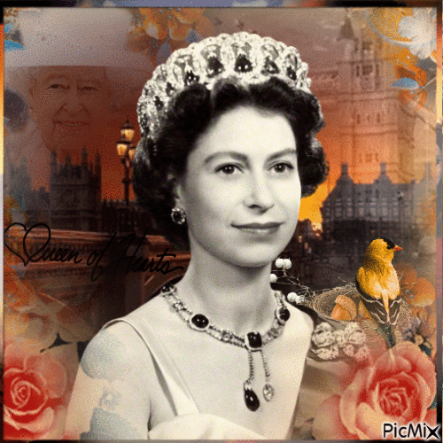 Queen Elizabeth II - Free animated GIF