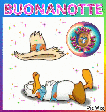 BUONANOTTE - Zdarma animovaný GIF