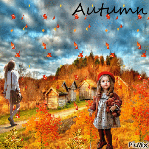 Autumn. - Gratis animerad GIF