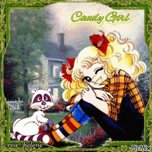 concours : Candy et capucin - Darmowy animowany GIF