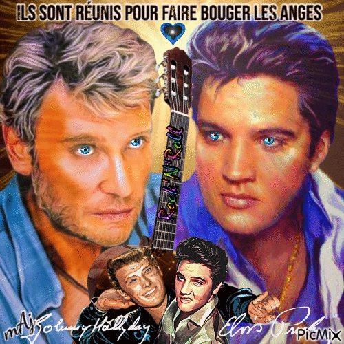Concours "Elvis & Johnny" - Free animated GIF