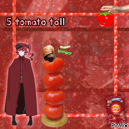 teruko and the hungry snail - GIF animate gratis