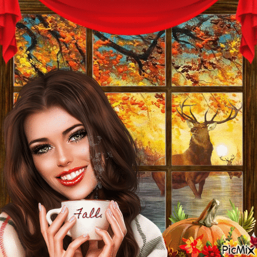 Fall Beauty - GIF animasi gratis