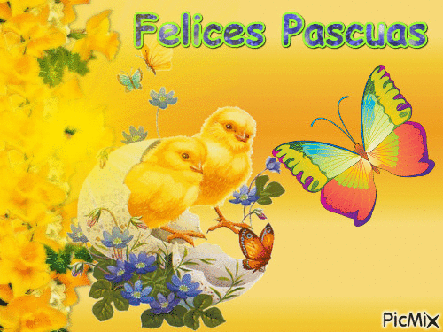 Felices Pascuas - GIF เคลื่อนไหวฟรี
