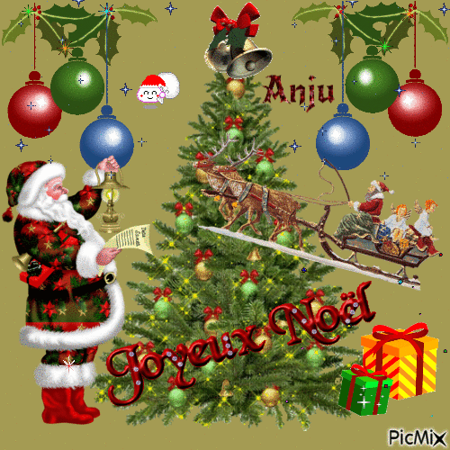Joyeux Noel ! - Free animated GIF