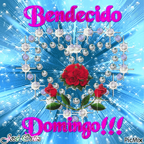 BENDECIDO DOMINGO - Бесплатный анимированный гифка