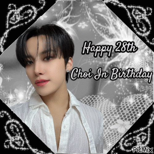 Happy 28th Choi In Birthday - Δωρεάν κινούμενο GIF